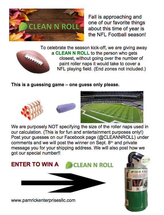 FREE GIVE AWAY - WIN A CLEAN N ROLL!